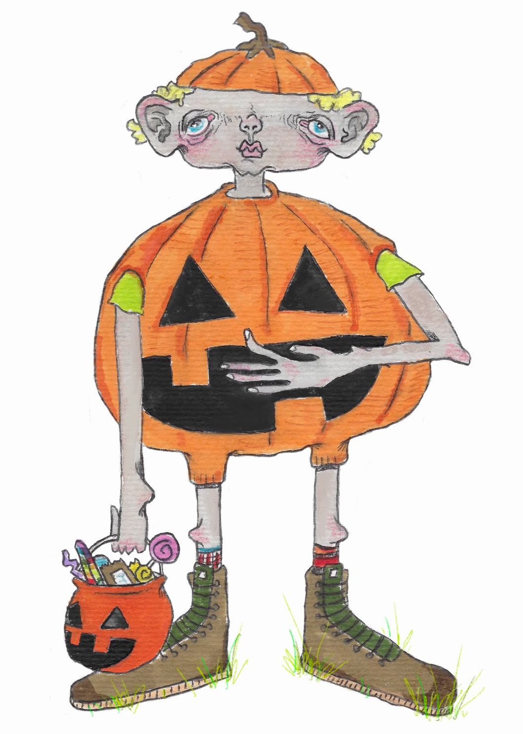 Pumpkin munchkin