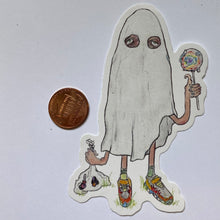 Load image into Gallery viewer, Ghost guy (sticker)
